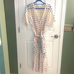 Lou & Grey Split Neck Maxi Dress